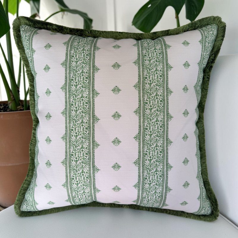 Fez Stripe with plant