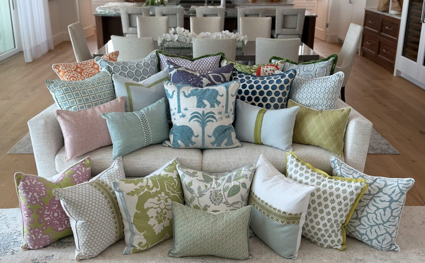PepperTree Designs pillows