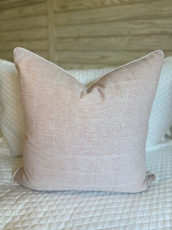 Square Blush pillow
